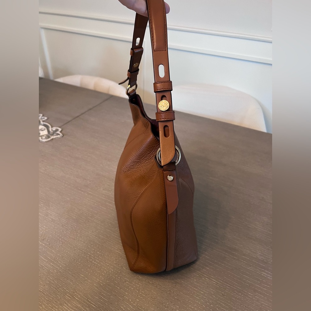 Michael Kors Tan Leather Shoulder Bag - Picture 8 of 16